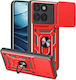 Bodycell Back Cover Μεταλλικό Κόκκινο (Motorola Edge 70 5g)