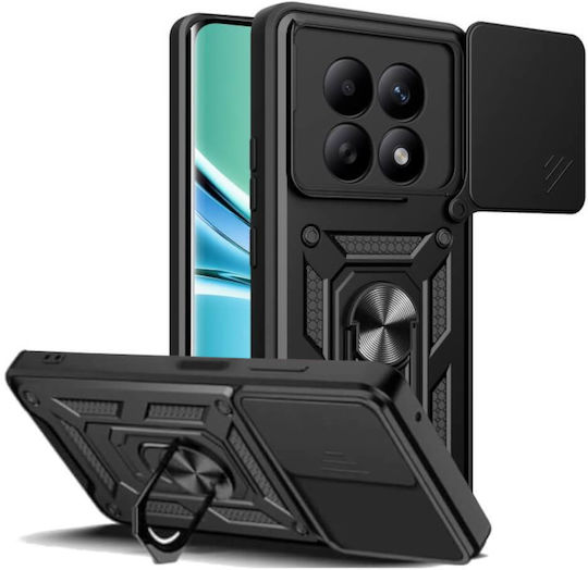 Bodycell Rückseitencover Metallisch Schwarz Xiaomi Note 15 5g