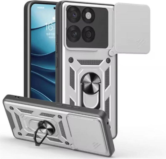 Bodycell Back Cover Metallic Silver (Motorola Edge 70 5g)