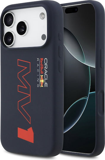Red Bull Силиконов Калъф Mv1 Съвместим С Magsafe За Iphone 17 Pro Тъмносин