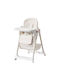 Little Mom Klappbarer Baby Hochstuhl 3 in 1 Weiß BH-8122