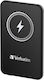 Verbatim Power Bank 5000mAh 15W με Θύρα USB-C Μαύρο