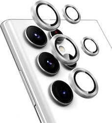 Protecție Cameră Tempered Glass Argintie pentru Samsung Galaxy S22 Ultra Protecție Cameră Tempered Glass Argintie pentru Samsung Galaxy S22 Ultra