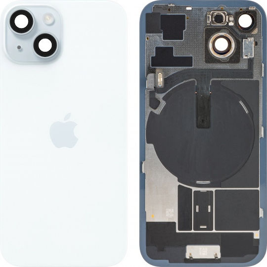 Капак На Батерия Apple iPhone 15 Син За Смяна