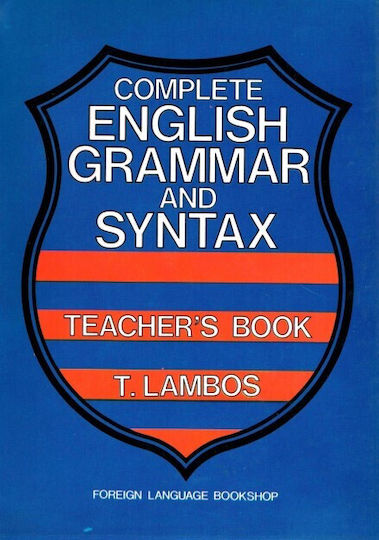Complete Grammar Syntax Tchrs
