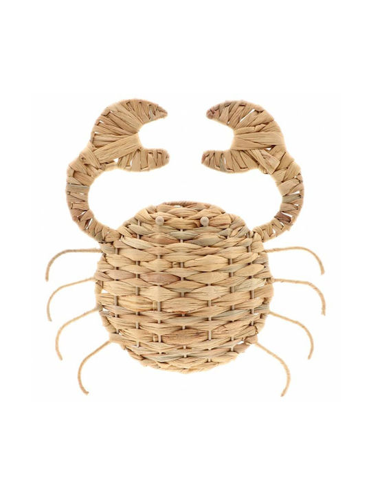 Atmosphera Decorative Space from Straw-made 35x27.5x5cm