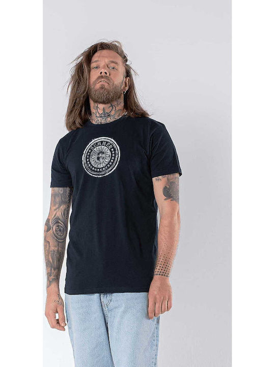 Notis Brand T-shirt Μπλε Σκούρο