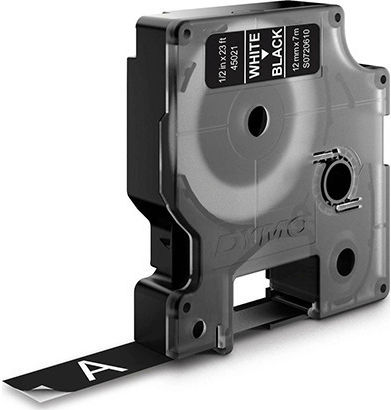 Dymo Ταινία Ετικετογράφου 1m x 12mm σε Λευκό Χρώμα