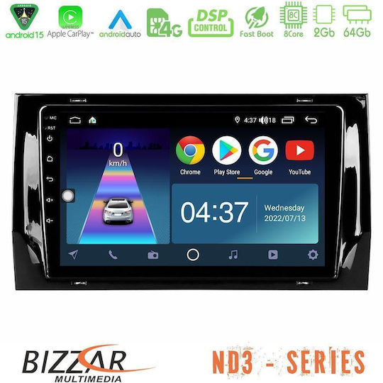 Bizzar Автомобилен Аудио Система За Skoda Kodiaq 2017 Bluetooth USB Вграден Wi-Fi GPS Apple CarPlay Android Auto С Touch Screen 10"