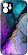 Marblre Buntes Design 1 Motorola Moto G55 5G Handyhülle