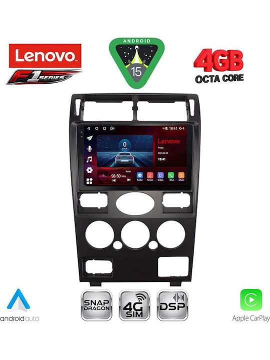Lenovo Car Audio System for Ford Mondeo 2003-2006 Bluetooth USB WiFi GPS Apple CarPlay Android Auto with 9" Touch Screen