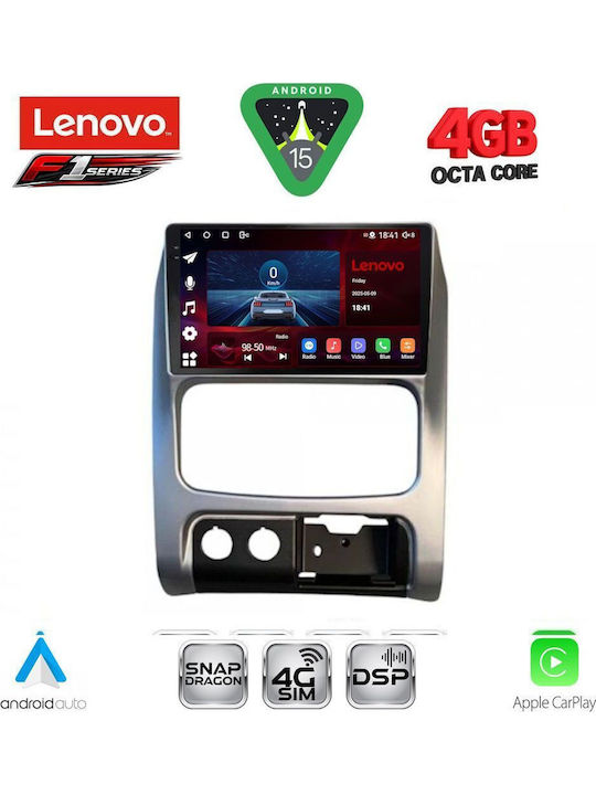 Lenovo Car Audio System for Jeep Cherokee / Liberty 2002-2007 Bluetooth USB WiFi GPS Apple CarPlay Android Auto with 9" Touch Screen