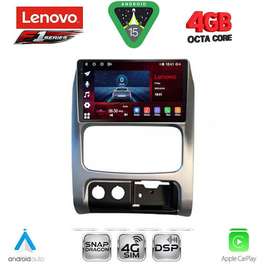 Lenovo Car Audio System for Jeep Cherokee / Liberty 2002-2007 Bluetooth USB WiFi GPS Apple CarPlay Android Auto with 9" Touch Screen