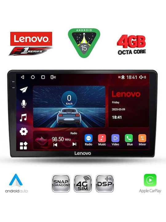 Lenovo Car Audio System for Kia Ceed 2009-2012 Bluetooth USB WiFi GPS Apple CarPlay Android Auto with 9" Touch Screen