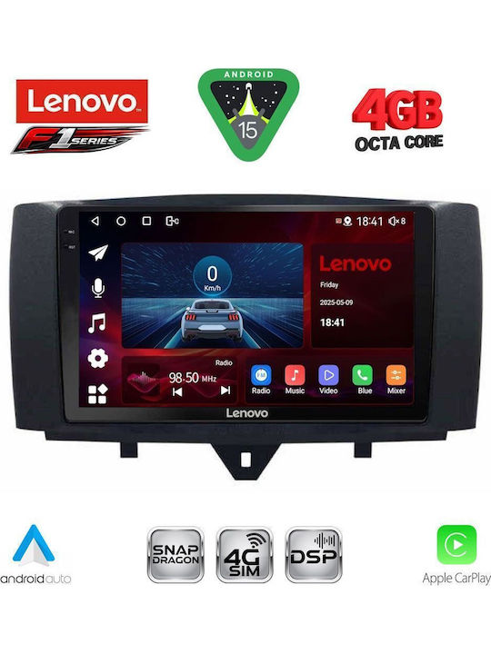 Lenovo Lenovo Auto-Audiosystem FürZwei 2010-2015 Bluetooth USB Eingebautes Wi-Fi GPS Apple CarPlay Android Auto Mit Touchscreen 9 Zoll