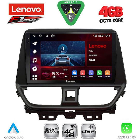 Lenovo Car Audio System for Suzuki Baleno 2022 (Bluetooth USB WiFi GPS Apple CarPlay Android Auto) with 9" Touch Screen
