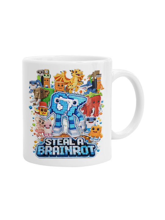 Koupakoupa Steal A Brainrot Six Seven Ceramic B...