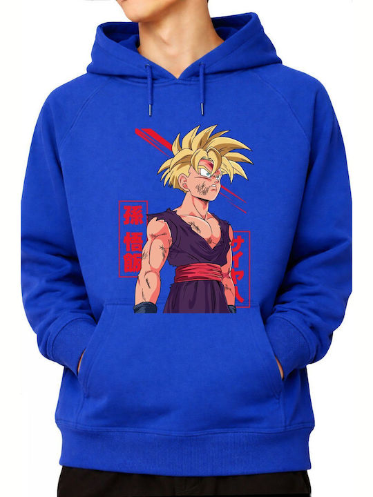 Блуза с качулка Super Saiyan 2 Gohan Battle Dam...