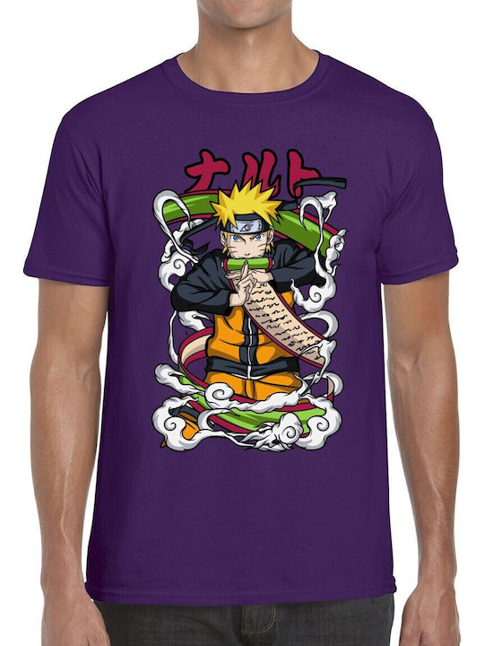 T-shirt Naruto Uzumaki Scroll Jutsu Pop Culture...