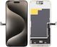 Ecran OLED Rj Soft-oled cu Mecanism Tactil pentru iPhone 16 Pro Max (Negru)