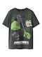 Παιδικό T-shirt Χακί Minecraft