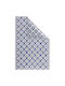 Jemidi24 Χαλί Εξωτερικού Χώρου Ορθογώνιο White/blue 120x180cm
