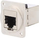 Бързосъединител Ft Rj45 8p8c Cat 6a Екранен 19x24mm Метален Cp30225sm3