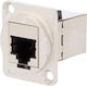 Fastener Ft Rj45 8p8c Cat 6a Shielded 19x24mm Metal Cp30225sm