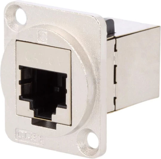 Fastener Ft Rj45 8p8c Cat 6a Shielded 19x24mm Metal Cp30225sm