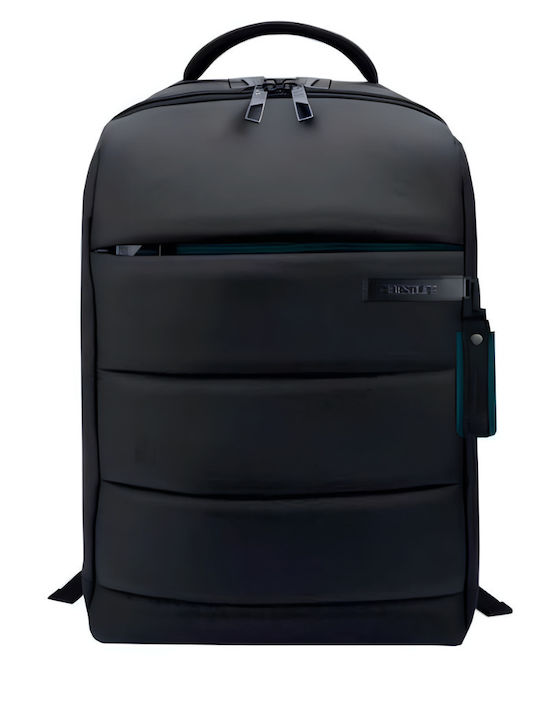Bestlife Rucsac Bestlife Cplus 49x33x19cm Tablet Compartiment Laptop 15.6 Inch Negru Petrol Gri