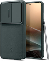 Spigen Optik Armor Back Cover Silicone / Plastic Abyss Green Galaxy S26 Ultra