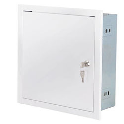 Stalflex Flush-Mounted Gehäuse Omp4 Weiß 400x400x120 Stück
