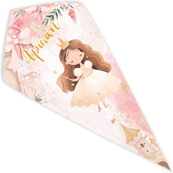 Fly Digital Christening Cone Treat Bag Princess