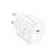 Hoco Зарядно Устройство Без Кабел с USB-C Порт 20W Power Delivery Бял (DC83)