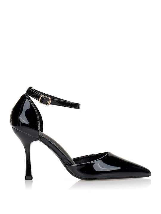 Tsoukalas Spitze Zehe Pumps mit Riemen & Hohem ...