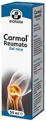 Biofarm Carmol Gel De Crioterapie Pentru Remedii Musculare Osoase Și Articulare 50ml
