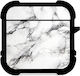 Мраморен Калъф в Бял Цвят за Apple AirPods 1 / ...