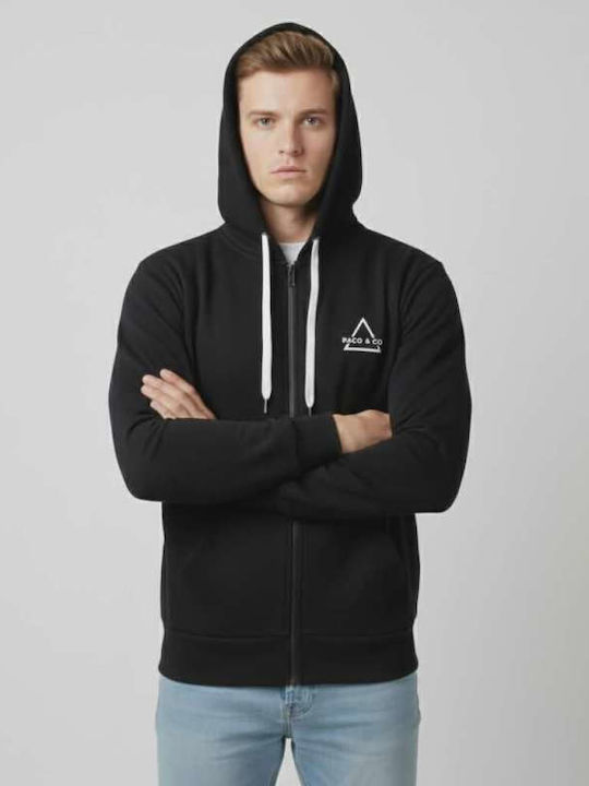 Paco & Co Cardigan With Hood Black