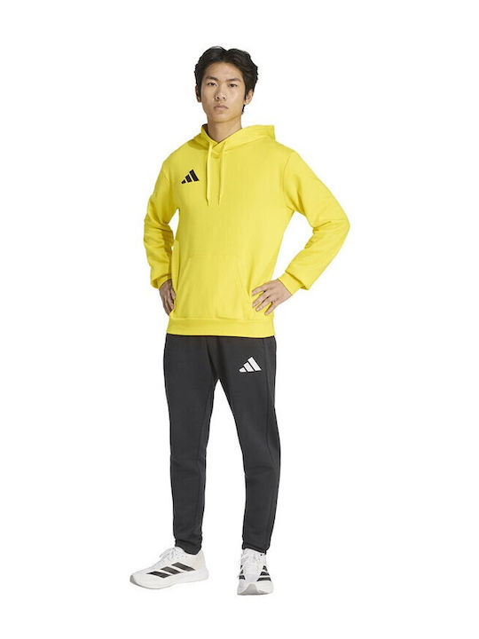 adidas Entrada Sweatshirt with Hood Yellow