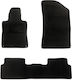 Car Mats Carpet Luxury Quality Black Peugeot 508 Model 2010-2018 3 Pieces