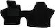 Car Mats Carpet Quality Luxury Black Compatible Hyundai H-1 Professional Model 2007-Present 1 Piece