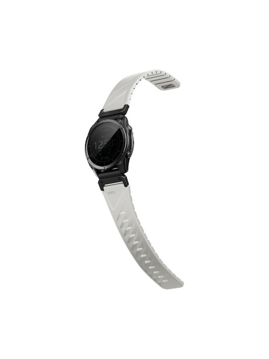 Uniq Fluo X Smart-fit Tragbare Bänder Garmin 22mm Grau