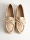 Γυναικεία Loafers σε Μπεζ Χρώμα