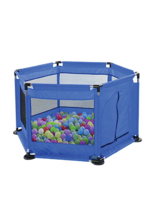 Parc cu Saltea Albastru 140x140cm GET-HW-B0055-BLUE-OEM