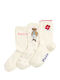 Ralph Lauren Women's Multicolour Patterned Socks 3 Pack