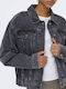 Women's Jacket for Spring - Autumn Washed Black