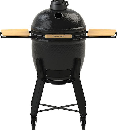 Outdoorchef Keramische Holzkohlegrill Kamado Mit einem Deckel und Thermometer 46x46cm