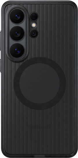 Samsung Rugged Magnet Заден Калъф Пластмаса Черен (Galaxy S26 Ultra)