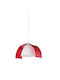 Oktay Red Pendant Ceiling Light