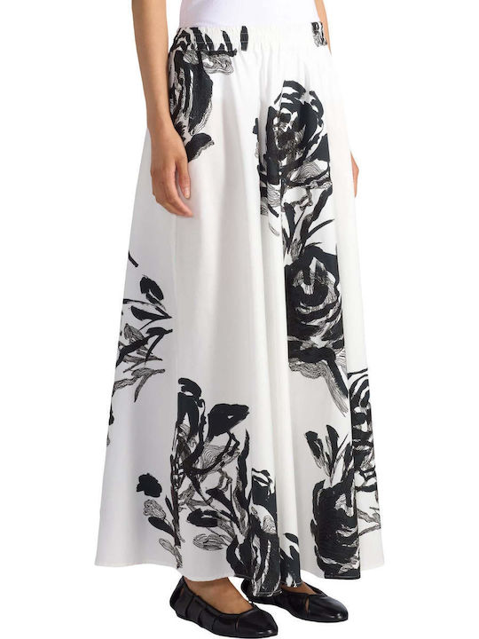 Liviana Conti Maxi White Skirt